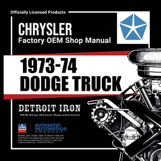 Detroit Iron® - CD Repair/Part Manual