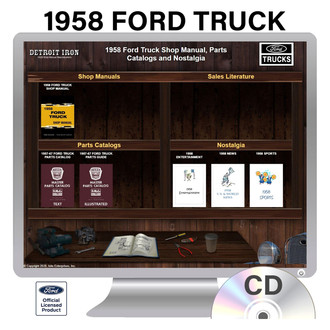 Detroit Iron® - CD Repair/Part Manual