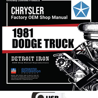 Detroit Iron® - USB Repair/Part Manual