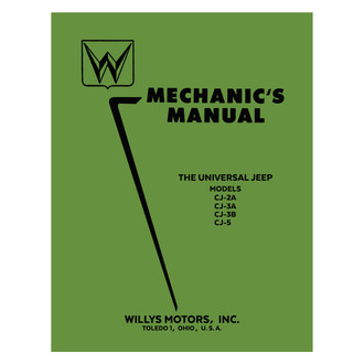 Detroit Iron® - 1946 - 1955 Willys Jeep CJ Mechanics Manual