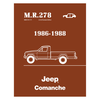 Detroit Iron® - 1986 - 1988 Jeep Comanche Body Shop Manual