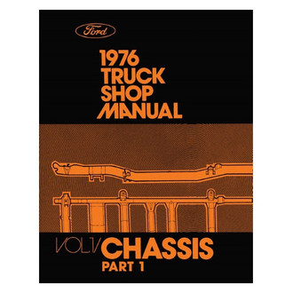 Detroit Iron® - 1976 Ford Truck Shop Manual