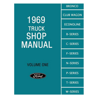 Detroit Iron® - 1969 Ford Truck Shop Manual