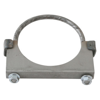 DieselTech® - Extra Heavy Duty Welded Saddle Natural Exhaust Clamp