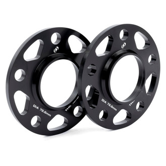 Dinan® - Black Anodized CNC-Machined Aluminum Wheel Spacer Kit