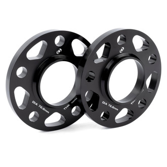 Dinan® - Black Anodized CNC-Machined Aluminum Wheel Spacer Kit