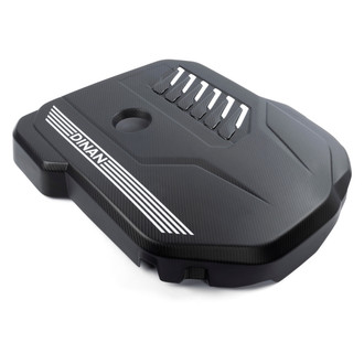 Dinan® - Matte Twill Carbon Fiber Engine Cover