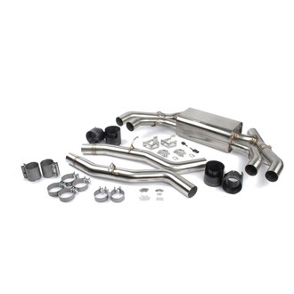Dinan® - Free Flow™ 304 SS Axle-Back Exhaust System with Quad Rear Exit