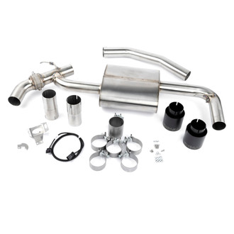 Dinan® - Free Flow™ 304 SS Valved Axle-Back Exhaust System with Split Rear Exit