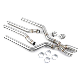 Dinan® - 304 SS High Flow Mid-Pipe