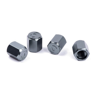 Dinan® - Gunmetal Wheel Valve Stem Caps