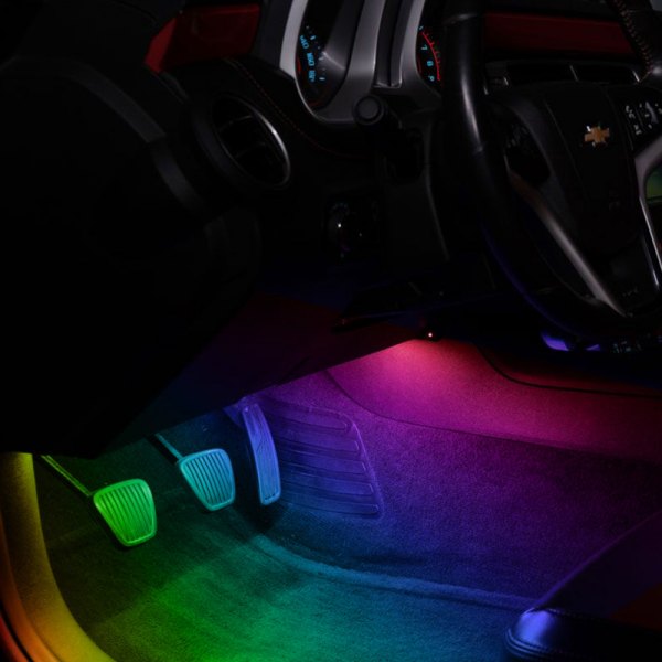  Diode Dynamics® - 19.7" Footwell Multicolor LED Strip Kit