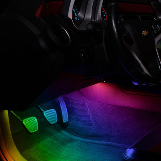 Diode Dynamics® - 19.7" Footwell Multicolor LED Strip Kit