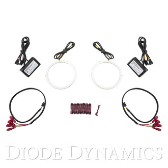 Diode Dynamics® - 2.36" HD Red LED Halo Kit