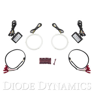 Diode Dynamics® - 7.28" Switchback White/Amber LED Halo Kit