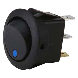 Diode Dynamics® - On/Off Toggle Blue Round Switch