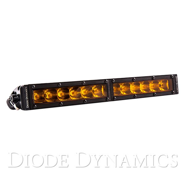 Diode Dynamics® - Stage Series Custom SAE/DOT 12" 58.8W Driving Beam Amber LED Light Bar