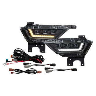 Diode Dynamics® - Elite Series Projector LED Fog Lights with Sequential Turn Signal
