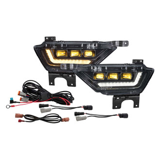 Diode Dynamics® - Elite Series Projector LED Fog Lights with Sequential Turn Signal