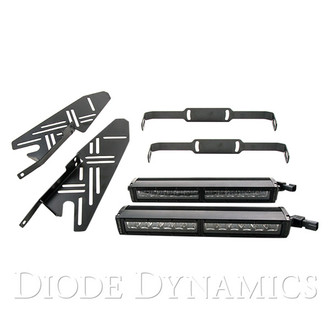 Diode Dynamics® - Fog Light Location Mounted Stage Series Custom SAE/DOT 12" 2x58.8W Driving Beam LED Light Bar Kit