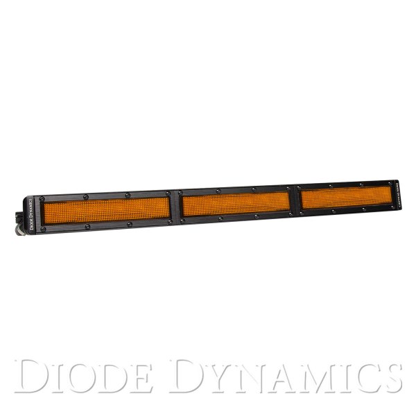 Diode Dynamics® - Stage Series Custom 18" 79.8W Flood Beam Amber LED Light Bar
