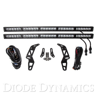 Diode Dynamics® - Bumper Mounted Stage Series 30" 2x137.2W Driving Beam LED Light Bar Kit