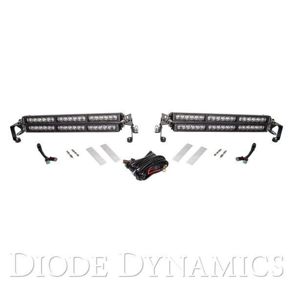 Diode Dynamics® - Hood Motorsports Stage Series 18" 4x79.8W Driving Beam LED Light Bar Kit