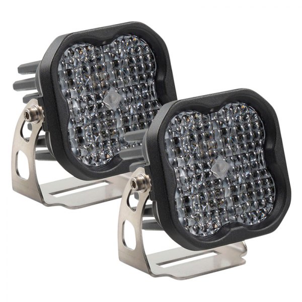 Diode Dynamics® - Stage Sport Series Standard 3" 2x14.5W Square Flood Beam LED Lights