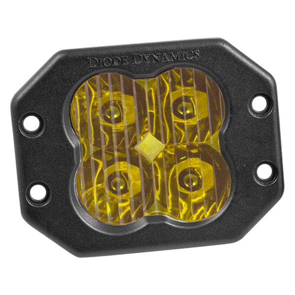 Diode Dynamics® - Stage Pro Series Flush Mount 3" 36W Driving Beam Yellow LED Light
