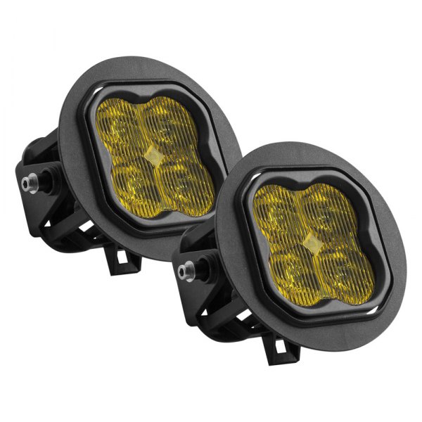 Diode Dynamics® - Fog Light Location Stage Pro Series Type FT SAE/DOT 3" 2x36W Fog Beam Yellow LED Lights