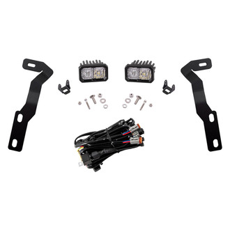 Diode Dynamics® - Hood Ditch Mounted Stage Sport Standard Series 2" 2x7.7W Combo Beam LED Light Kit