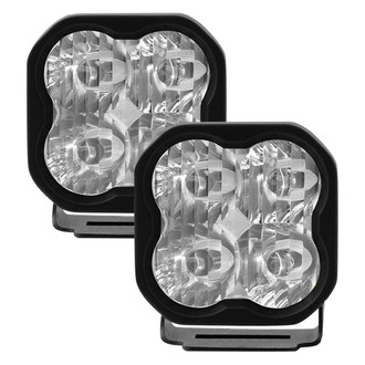 Diode Dynamics® - Hood Ditch Mounted Stage Pro Series 3" 2x36W Driving Beam LED Light Kit