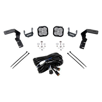 Diode Dynamics® - Hood Ditch Mounted Stage Sport Series 3" 2x14.5W Driving Beam LED Light Kit