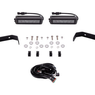 Diode Dynamics® - Front Bumper Mounted Stage Series 6" 2x26.6W Driving Beam LED Light Bar Kit