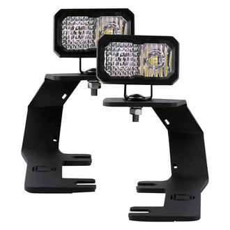Diode Dynamics® - Hood Ditch Mounted Stage Sport Series 2" 2x7.7W Combo Beam LED Light Kit