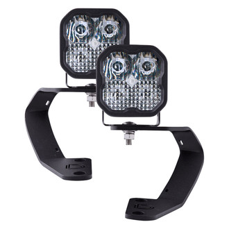 Diode Dynamics® - Hood Ditch Mounted Stage Pro Series 3" 2x36W Combo Beam LED Light Kit