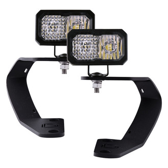 Diode Dynamics® - Hood Ditch Mounted Stage Pro Series 2" 2x36W Combo Beam LED Light Kit