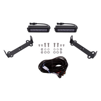 Diode Dynamics® - Upper Grille Opening Mounted Stage Series 6" 2x26.6W Driving Beam LED Light Bar Kit