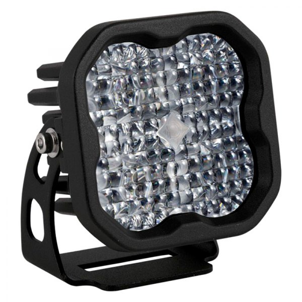 Diode Dynamics® - Stage Sport Series Standard 3" 14.5W Square Flood Beam LED Light, With White Backlight