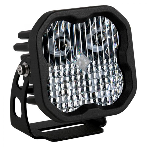Diode Dynamics® - Stage Sport Series Standard 3" 14.5W Square Combo Beam LED Light, With White Backlight
