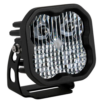 Diode Dynamics® - Stage Sport Series Standard 3" 14.5W Square Combo Beam LED Light, With Amber Backlight