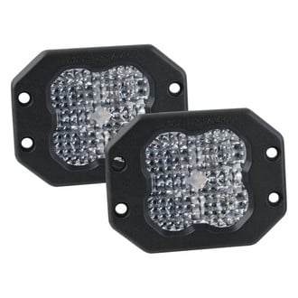 Diode Dynamics® - Stage Sport Series Flush Mount 3" 14.5W Square LED Lights