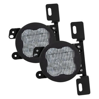 Diode Dynamics® - Fog Light Location Stage Max Series Type MR SAE 3" 2x38.5W Square Fog Beam LED Lights, with Amber Backlight