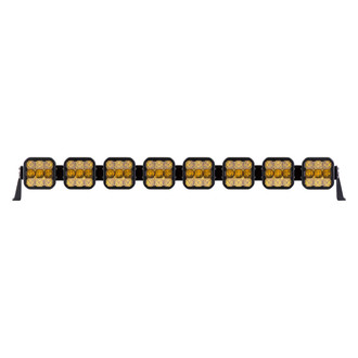 Diode Dynamics® - Windshield Frame Mounted CrossLink Sport 5" Combo Beam Yellow LED Light Bar Kit