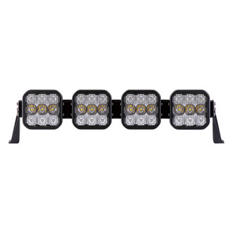 Diode Dynamics® - Grille Mounted CrossLink Sport 4-Pod 25" 160W Combo Beam LED Light Bar Kit