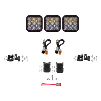 Diode Dynamics® - CrossLink Pro 3-Pod 18.5" 270W Driving Beam LED Light Bar