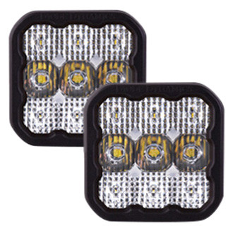 Diode Dynamics® - Front Bumper Mounted Stage Sport Series 5" 2x40W Square Driving Beam LED Light Kit