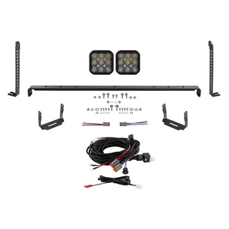 Diode Dynamics® - Grille Stage Series 5 Pro 5" 2x90W Square Driving Beam LED Light Kit