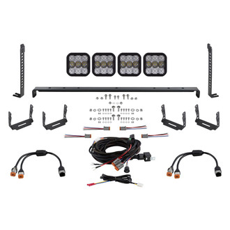 Diode Dynamics® - Grille Stage Series 5 Sport 5" 2x40W Square Combo Beam LED Light Kit