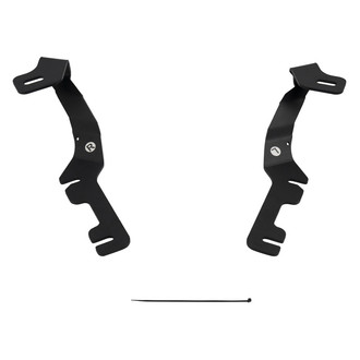 Diode Dynamics® - Stage Series Black Hood Ditch Mounts for Stage Series LED Lights